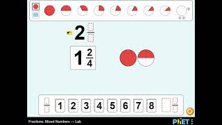 Fractions: Mixed Numbers - Lab