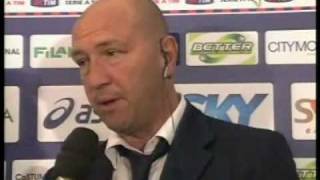 lecce catania 2-1 intervista variale zenga rai sport