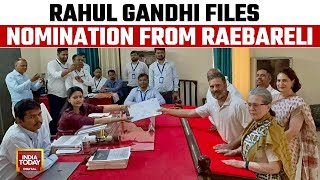 Rahul Gandhi Files Nomination From Raebareli, Contest Against BJP's Dinesh Pratap Singh