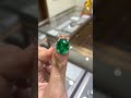 Emerald grows in the laboratory, before and after mosaic#gems #labdiamondengagementring