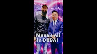 I met a famous Cricketer @Moeen Ali in Dubai😲