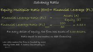 Solvency Ratio – Equity Multiplier Ratio