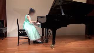 バッハ インヴェンション 第3番 J.S.Bach Invention Nr.3 BWV 774 ニ長調 小4 歴6年9ヶ月 ピティナ PTNA C級 JPTA インベンション