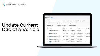 How to Update the Current Odometer of a Vehicle in Simply Fleet | Easy Step-by-Step Tutorial