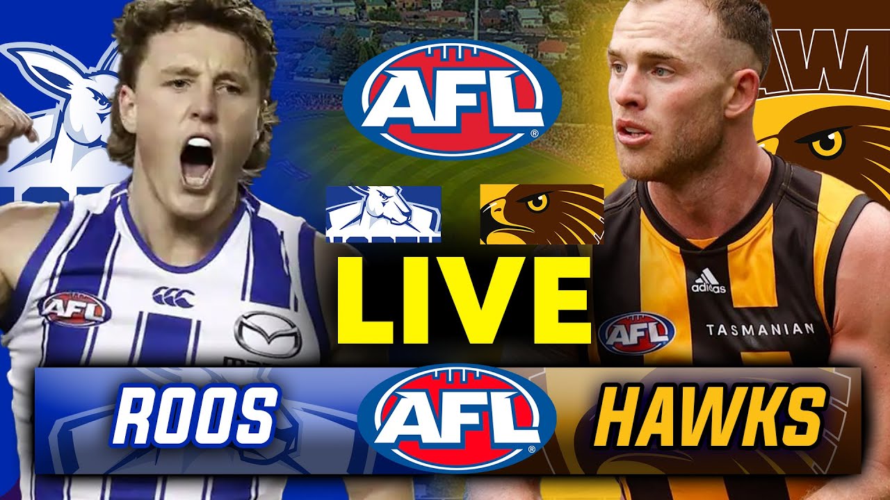 North Melbourne Vs Hawthorn | Round 19 AFL Live Stream - YouTube