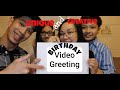 Unique and Creative Birthday Video Greeting