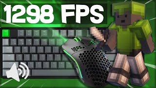 (GODBRIGE)Bedwars ASMR Keyboard & Mouse Sounds | Hypixel Bedwars