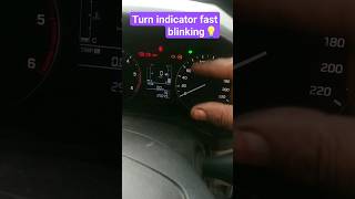 Turn indicator fast blinking💡 problam #shorts #indicator #youtubeshorts #nkcarautotach