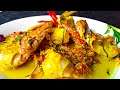 Resepi Ketam Masak Lemak Cili Padi Negeri Sembilan ( Malay's Yellow Curry Crab ) | Mudah dan Sedap