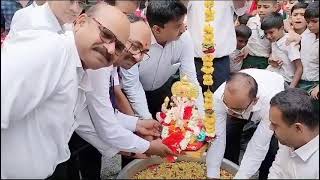 Eco Friendly Ganesh visarjan in K Narkhede Vidyalaya Bhusawal 🙏🙏