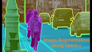 Image segmentation using Multiple thresholding method with python opencv |#imageprocessing #opencv