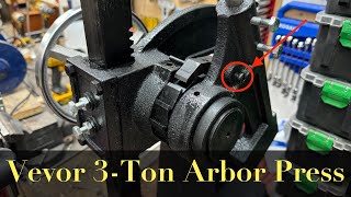 Vevor 3-Ton Arbor Press Tune Up