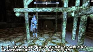 SKYRIM 気ままにプレイ43　アージダル