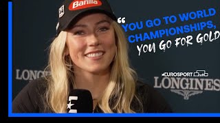 Exclusive: Shiffrin on GOAT Status, Grief as 'Injury to Your Soul' & World Title Chances | Eurosport