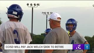 CCISD will pay Jack Welch $80K to retire