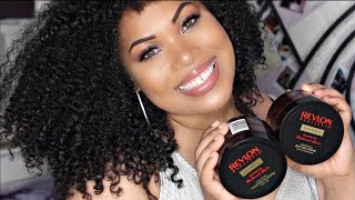 REVLON Makes Natural Hair Products??? | Revlon Realistic Black Seed Oil Collection - Yay or Nay?