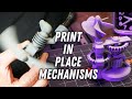 9 Satisfying 3D Print TimeLapses Of Mechanisms (Ender 3 and Kingroon KP3S 3D Printer)