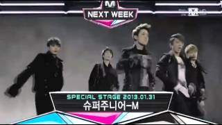 130124 Super Junior M Next week special stage