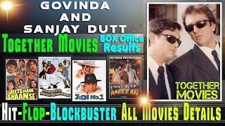 Sanjay Dutt and Govinda Together Movies | Sanjay Dutt and Govinda Hit and Flop Movies List.