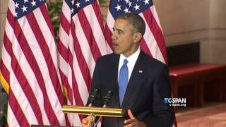 President Obama on 150th Anniversary of 13th Amendment - FULL VIDEO (C-SPAN)