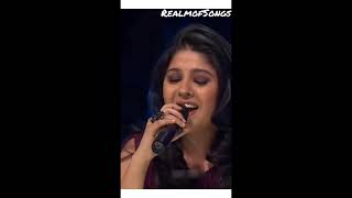 Dance pe Chance song by Sunidhi Chauhan in Indian Idol | #shorts #sunidhichauhan #withoutmusic