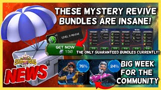 No Revive Bundle + Odd Emergency Revive Bundle Drop Rates | Fun Bugs? | Exalted Crystal + More [MCN]