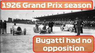 1926 Grand Prix Season