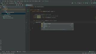 Squaring elements in an array. #Java