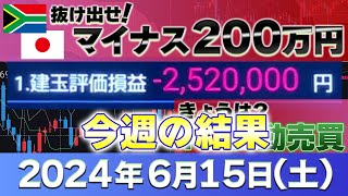 2024年6月10～14日～今週の結果プラス42万2400円～FXランド（南ア）ラクラク生活 自動売買プラス1万8872円