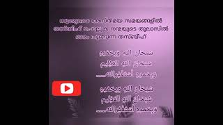 15/02/2025/മഗ്‌രിബിനു മുമ്പ് ചൊല്ലി വരാറുള്ള തസ്ബീഹ് നമുക്ക് കൂടെ ചൊല്ലാം