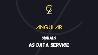 [Signal] part 4 as Data service