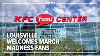 Fans express excitement for NCAA Tournament in Louisville