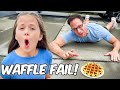 FOOD FAIL! DAD GOT HURT SAVING A WAFFLE! The McCartys