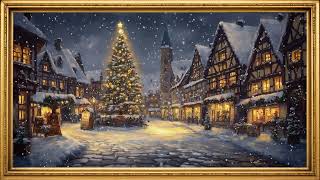 A Stroll Through The Enchanted Christmas Village 4k Frame Tv