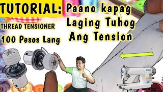 PAANO MAG PALIT NG THREAD TENSIONER/PAANO Kung Madalas TUHOG ang THREAD TENSION Ng Ating HIGHSPEED