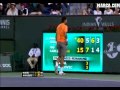 Rafael Nadal vs Ivo Karlovic QF - Indian Wells 2011