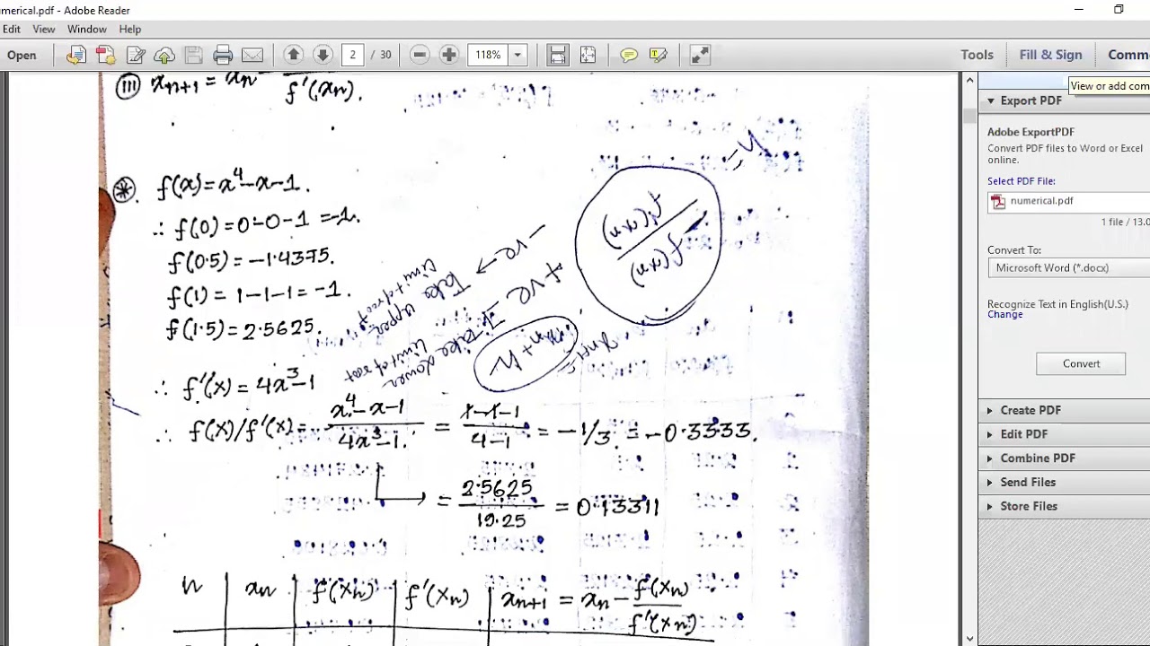 Newton Raphson Method Youtube