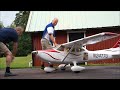 cessna skylane 182 tc first ground testing