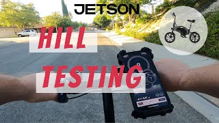 JETSON Bolt Pro - HILL TESTING!!