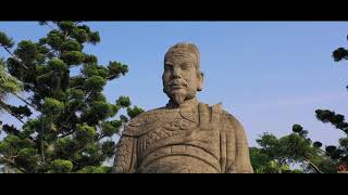 空拍 大甲鐵砧山 永信運動公園 軍人忠靈祠