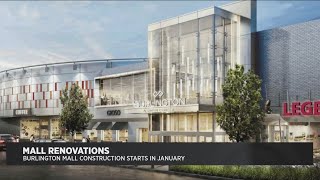 Burlington Mall Construction Plans