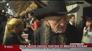 Willie Nelson cancels 2019 tour due to 'breathing problem'