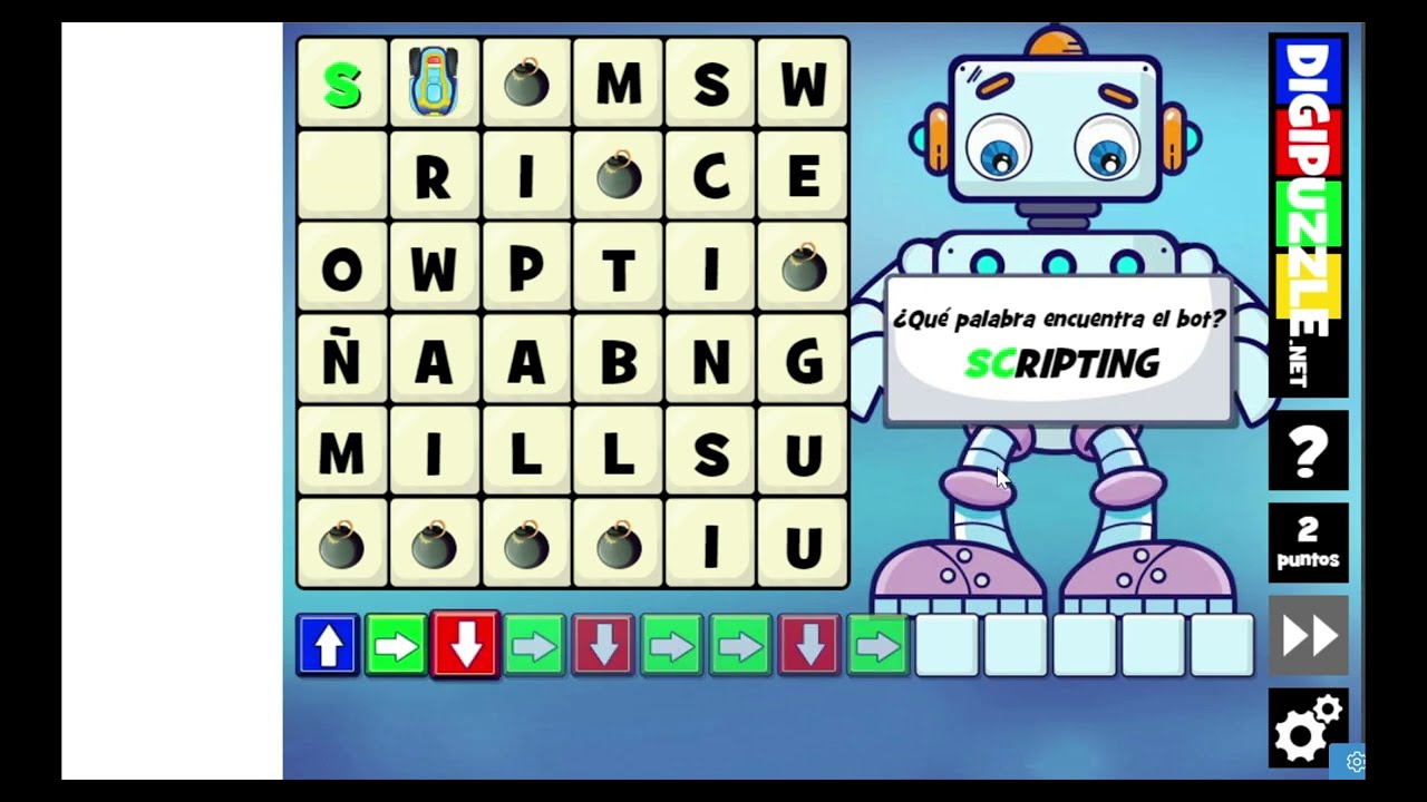 🖥️ JUEGO DE PROGRAMACIÓN PARA NIÑOS: Palabra Codificada | COKITOS - YouTube