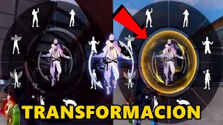 ASI FUNCIONA LA NUEVA TRANSFORMACIÓN DE FREE FIRE 😱🔥 PRIMER EMOTE LEGENDARIO || REVOLUCIÓN UNIDOS