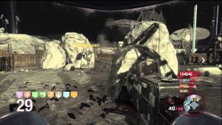 Moon: Round 30 with 4 players w/ Easter Egg - Black Ops Zombies