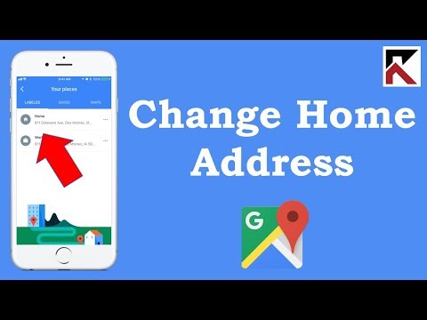 How to Change Your Home Address Google Maps iPhone