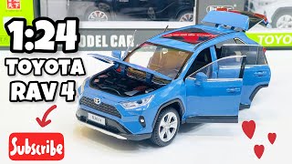 1:24 Diecast Toyota Rav 4 | Detailed Satsfying Video