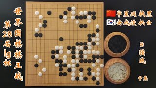 第28届lg杯世界围棋棋王战8强芈昱廷vs安成浚中集