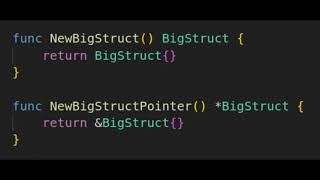 Go: Pointers for performance redux