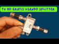 ¡Coloca este Splitter en tu Coaxial y Desbloquea TV HD GRATIS! 📺🚀 SEÑAL ABIERTA en Todos Lados